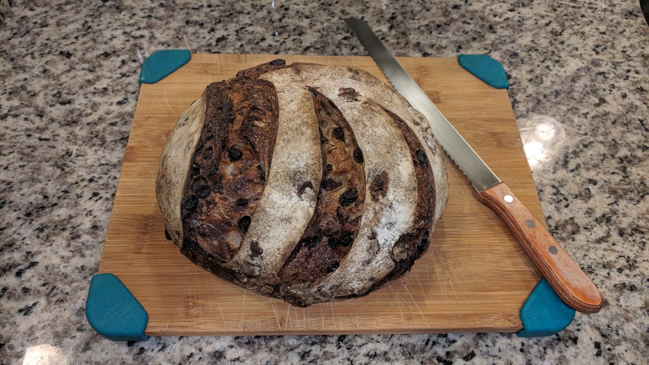 Walnut Raisin Sourdough The Fresh Loaf